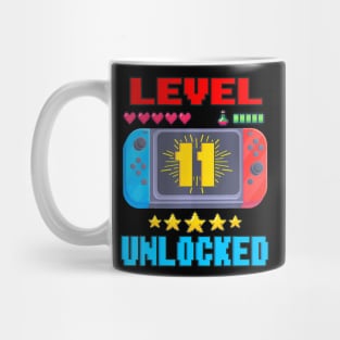 11th Birthday Level 11 Video Birthday Mug